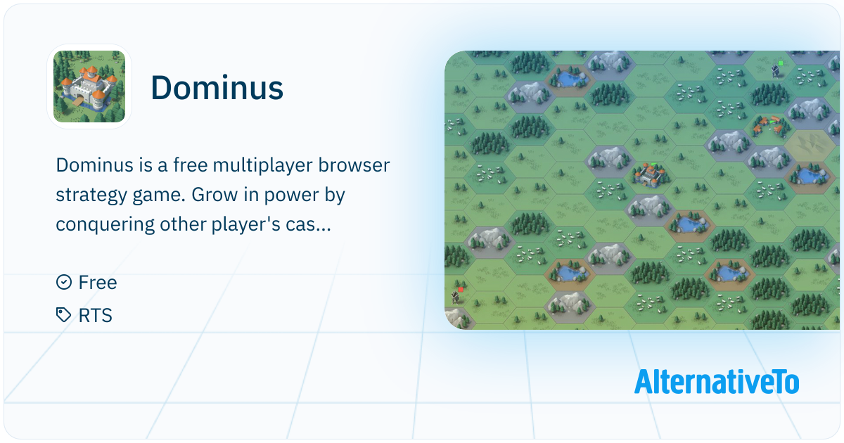 Dominus: Free multiplayer browser strategy | AlternativeTo