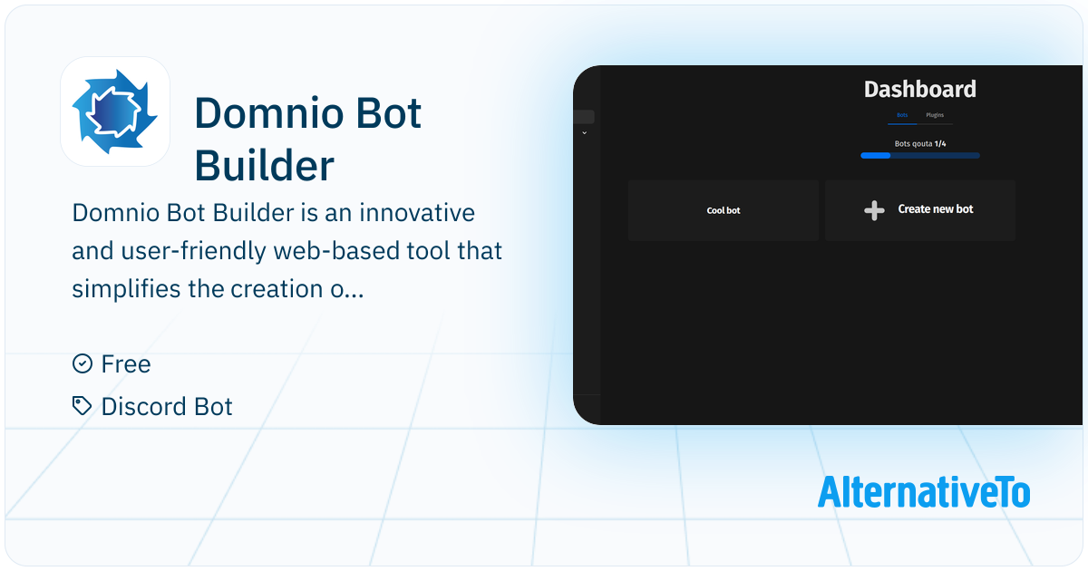 Domnio Bot Builder: Simplifies Discord bot creation with a user ...