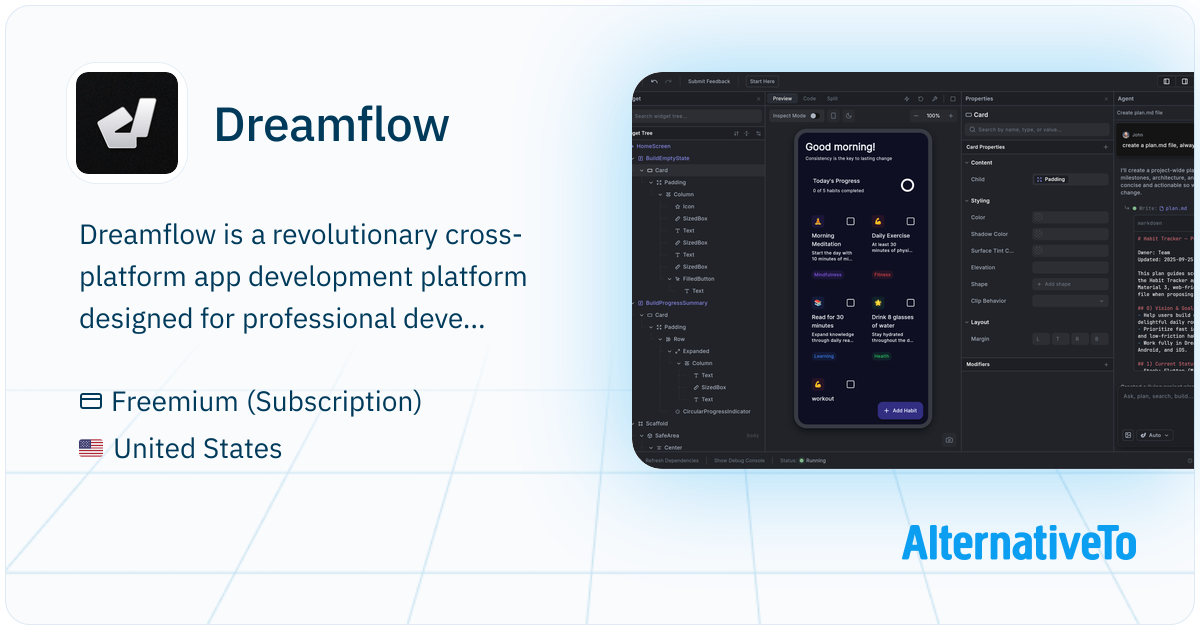 Dreamflow: Cross-platform app development platform for professional ...