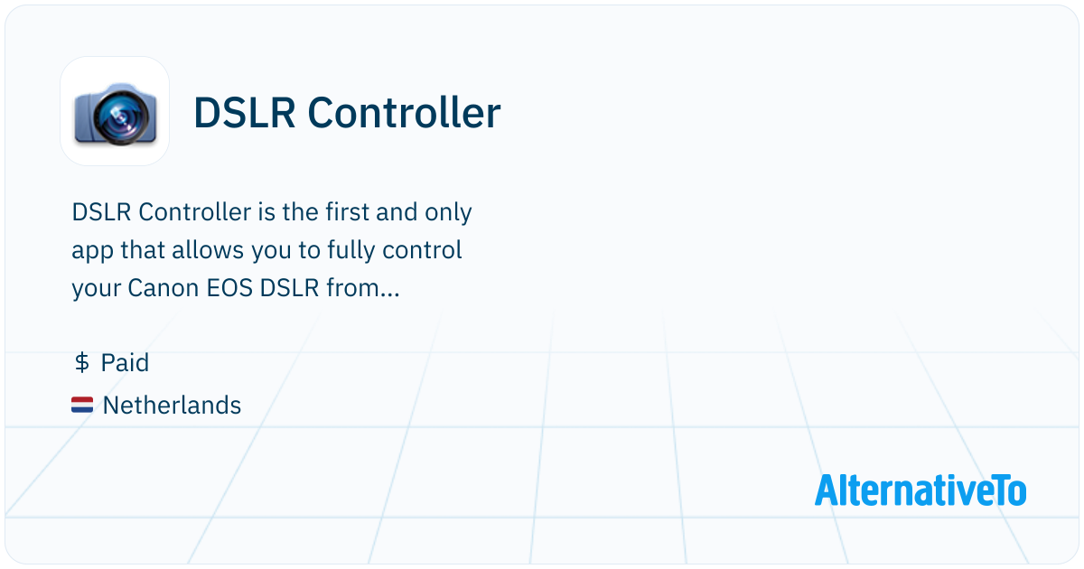 DSLR Controller: The first and only app that | AlternativeTo