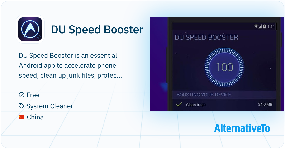 DU Speed Booster Essential Android app to AlternativeTo