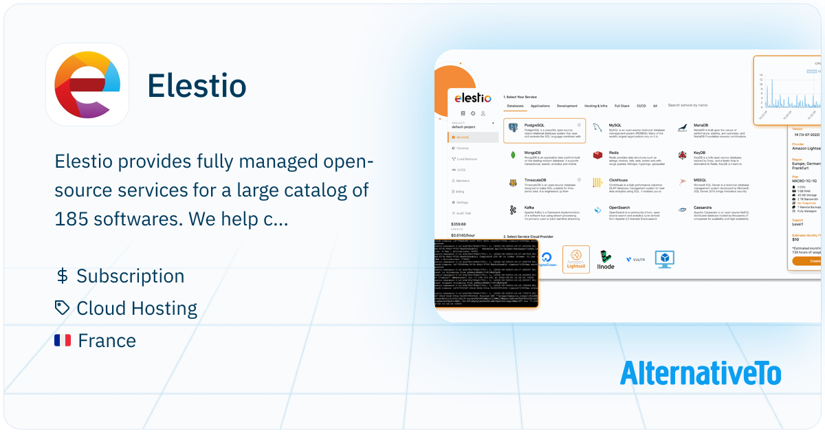 Elestio: Fully managed DevOps platform to deploy your code and open ...