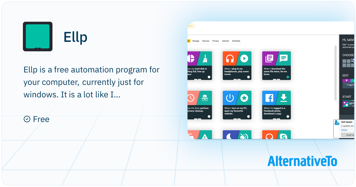 Ellp: This app is made to automate your computer, such as: when I plug ...