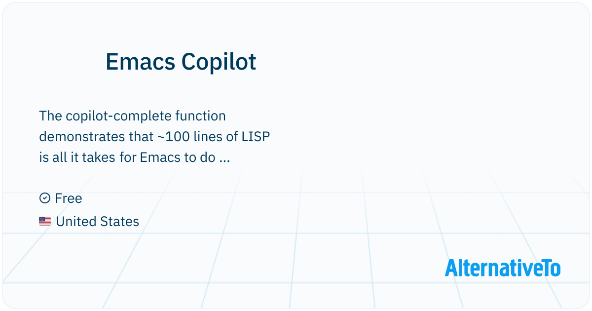Emac Signage Emacs Copilot: The copilot-complete function demonstrates that ...