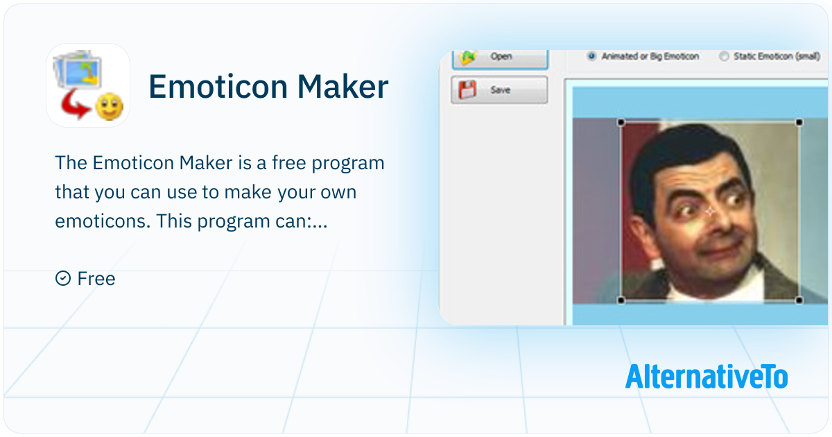 Emoticon Maker: The Emoticon Maker is a free program that you can ...