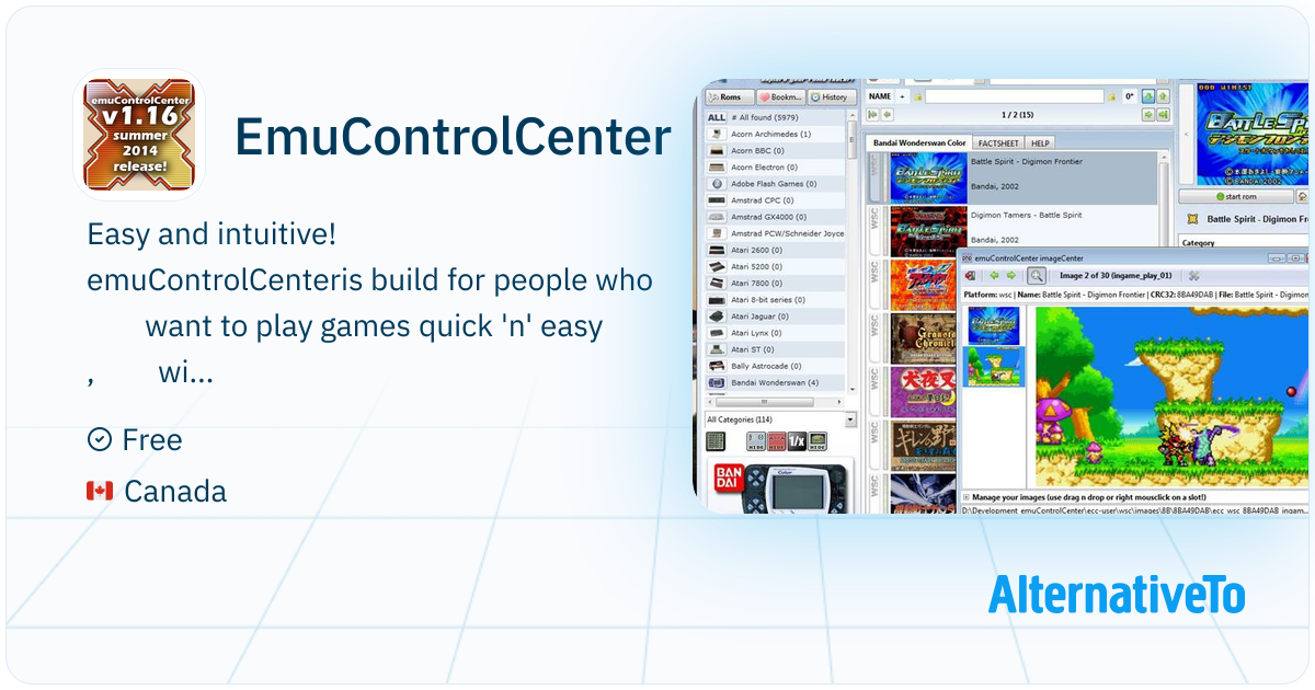 Em Controller Software EmuControlCenter: Manage roms and emulators for more than 190 gaming ...