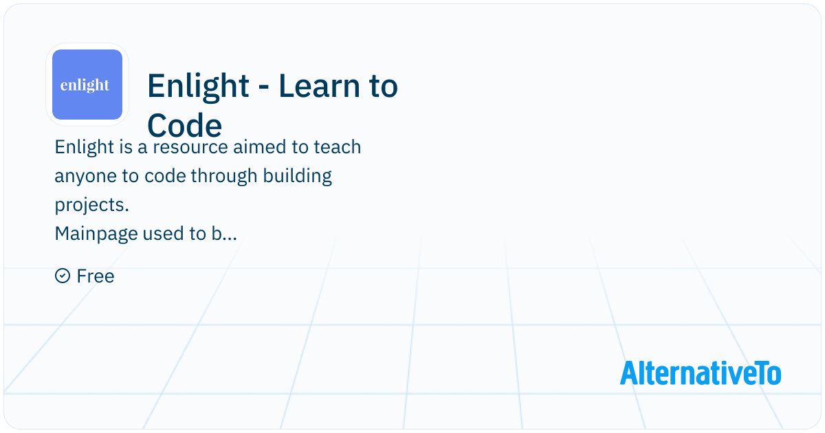 Enlight - Learn to Code: Learn to code by building projects | AlternativeTo
