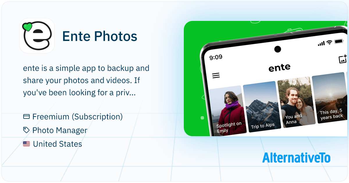 Ente Photos: End-to-end encrypted backup, sharing, and sync across ...