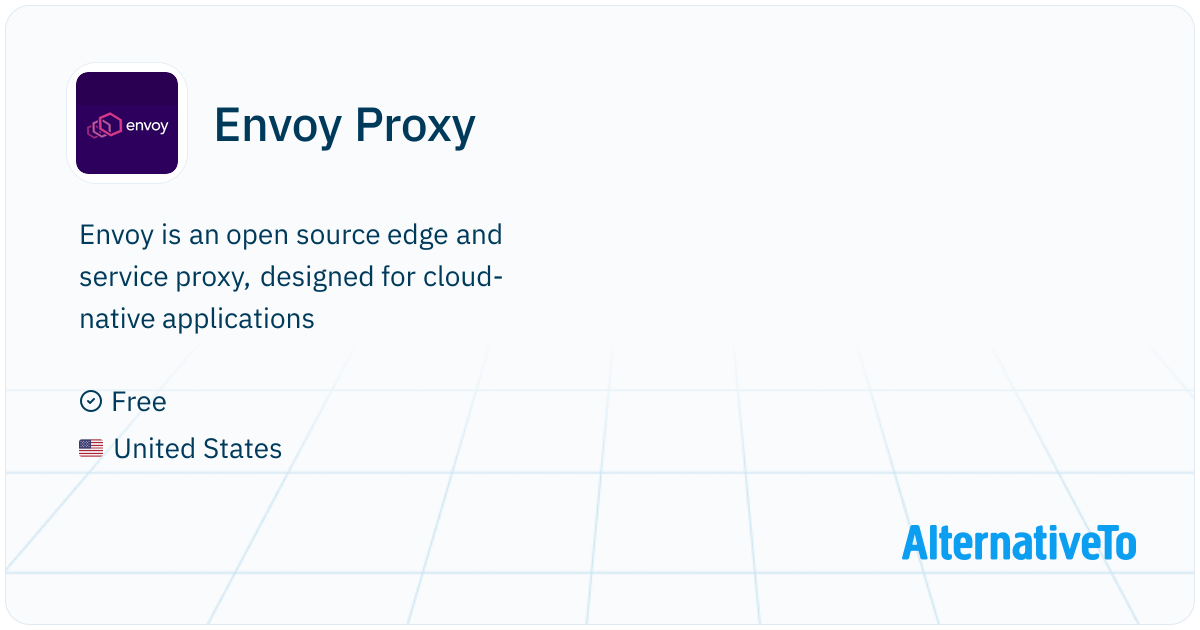 Envoy Proxy: Envoy is an open source edge and service proxy, designed ...