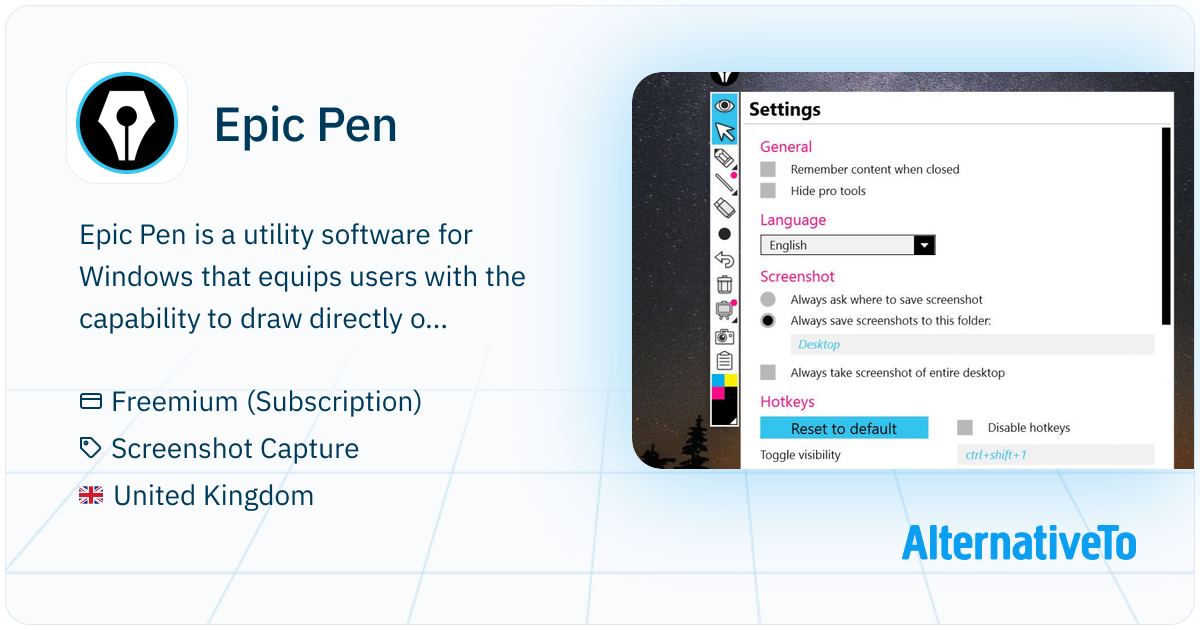 Epic Add Note Button Epic Pen: Annotate everything on your screen easily | AlternativeTo