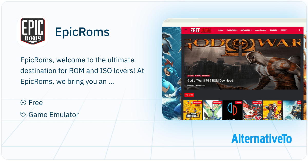 Rom Library Download EpicRoms: Explore a vast collection of ROMs and ISOs for Nintendo ...