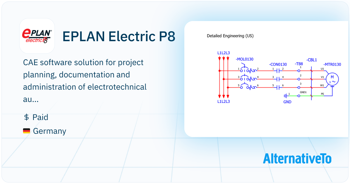 P8 Software EPLAN Electric P8: CAE software solution for project planning ...