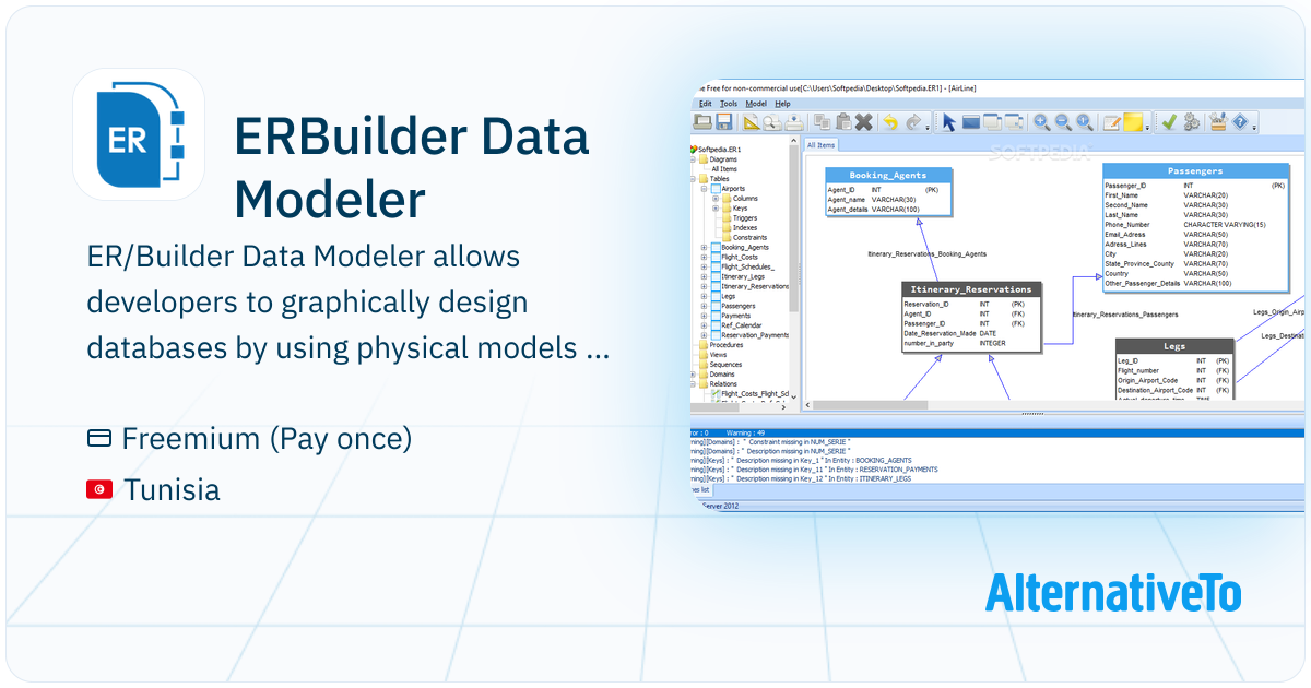 ERBuilder Data Modeler: A database modeler can make a developer’s job a ...