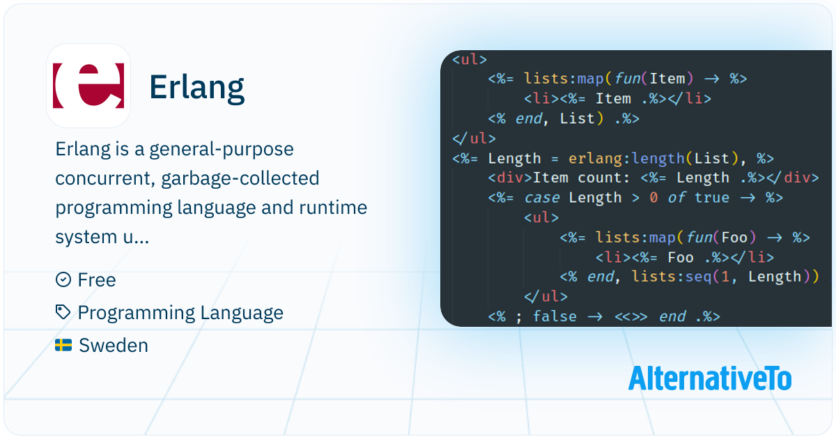 Erlang Programming Erlang: Concurrent, fault-tolerant language for scalable, real-time ...