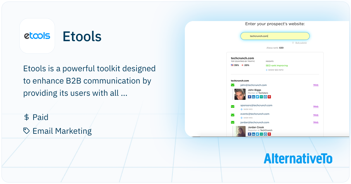 Simple Etools Etools: A toolkit that lets you find the exact contact details of any ...