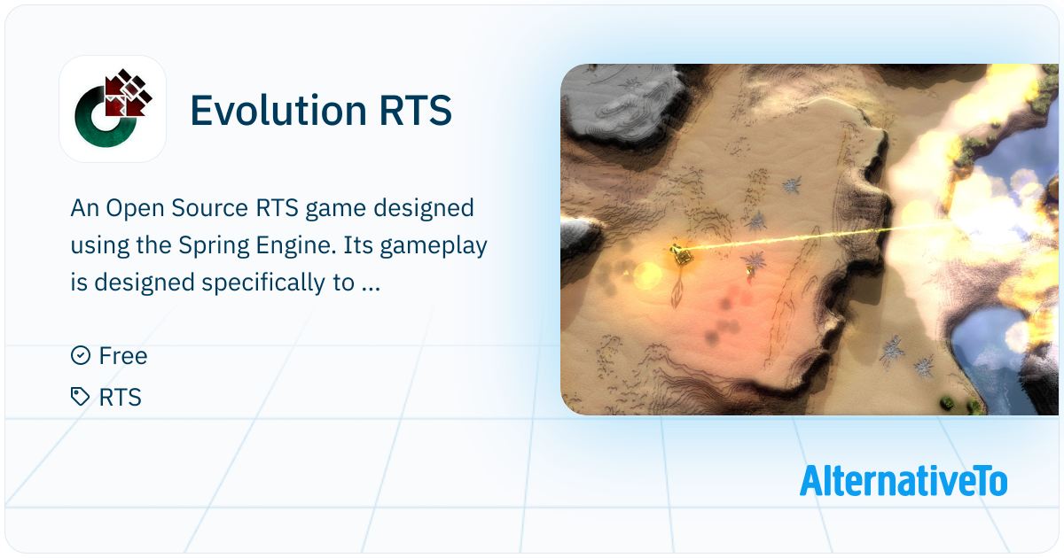 Open Source Rts Spring Evolution RTS (Series): Evolution RTS is a free an Open Source RTS game ...