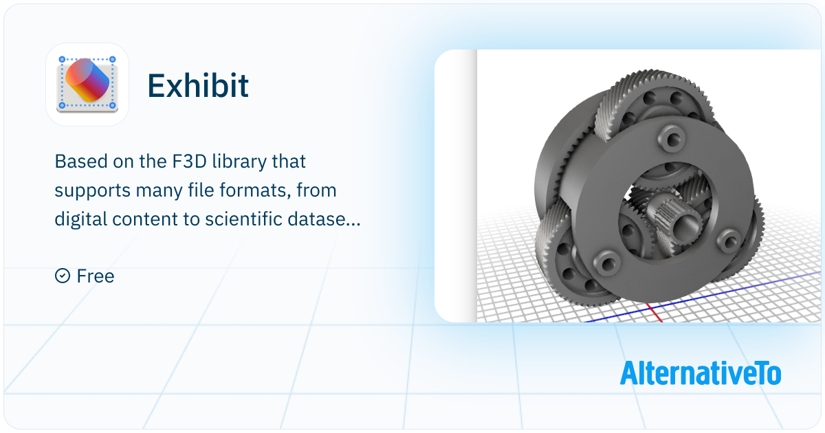 Exhibit: 3D model viewer for the GNOME desktop, powered by the F3D ...