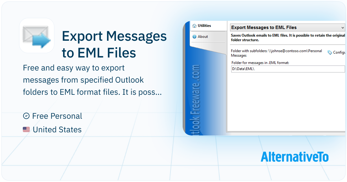 Export Message Export Messages to EML Files: Free and easy way to export messages from ...