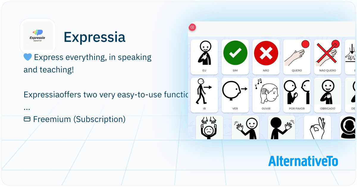 Expressia: Free AAC (Augmentative and Alternative Communication) talker ...