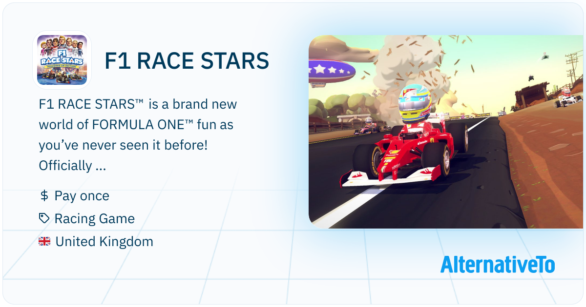 F1 RACE STARS: Brand new world of FORMULA ONE fun as you’ve never seen ...