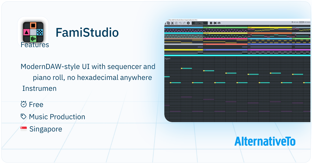 Fami Studio FamiStudio: Is very simple music editor for the Nintendo Entertainment ...