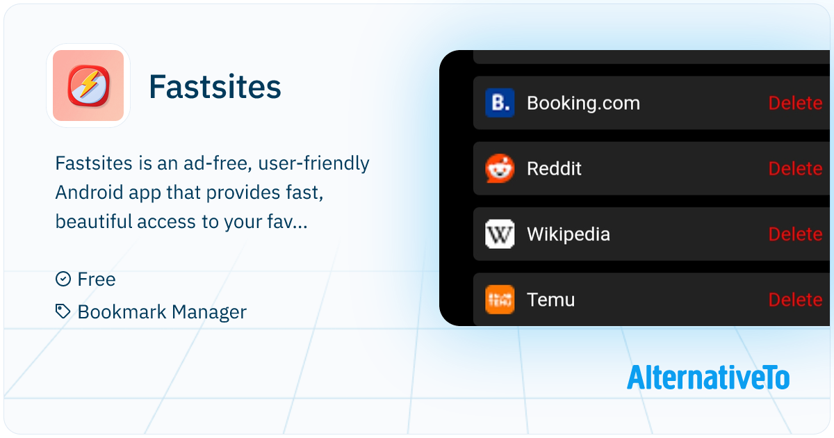 Fastsites: Free android app for fast navigation to your favorite ...