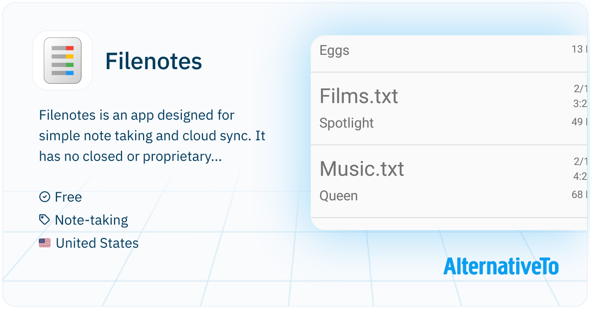 Filenotes: Simple note taking app which stores notes as plain text ...