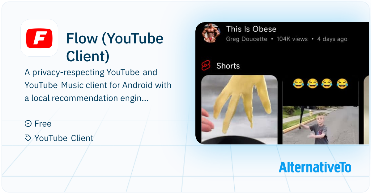Flow (YouTube Client): Feature-rich Android YouTube client with private ...