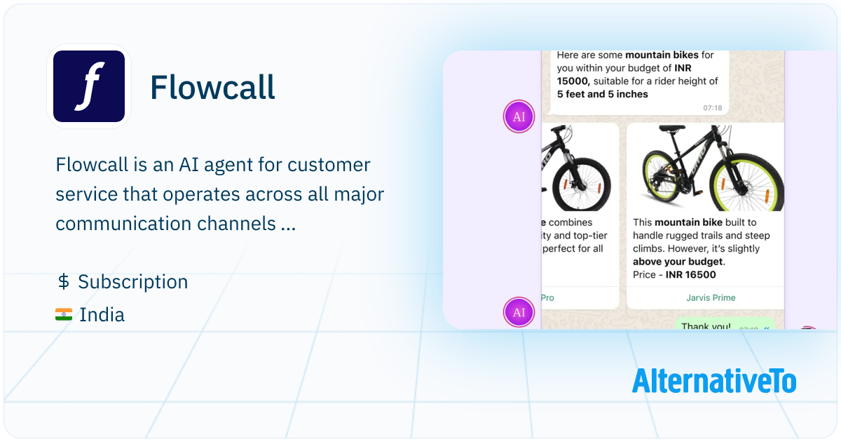 Flowcall Flowcall: AI-driven customer service on all major chat and voice ...