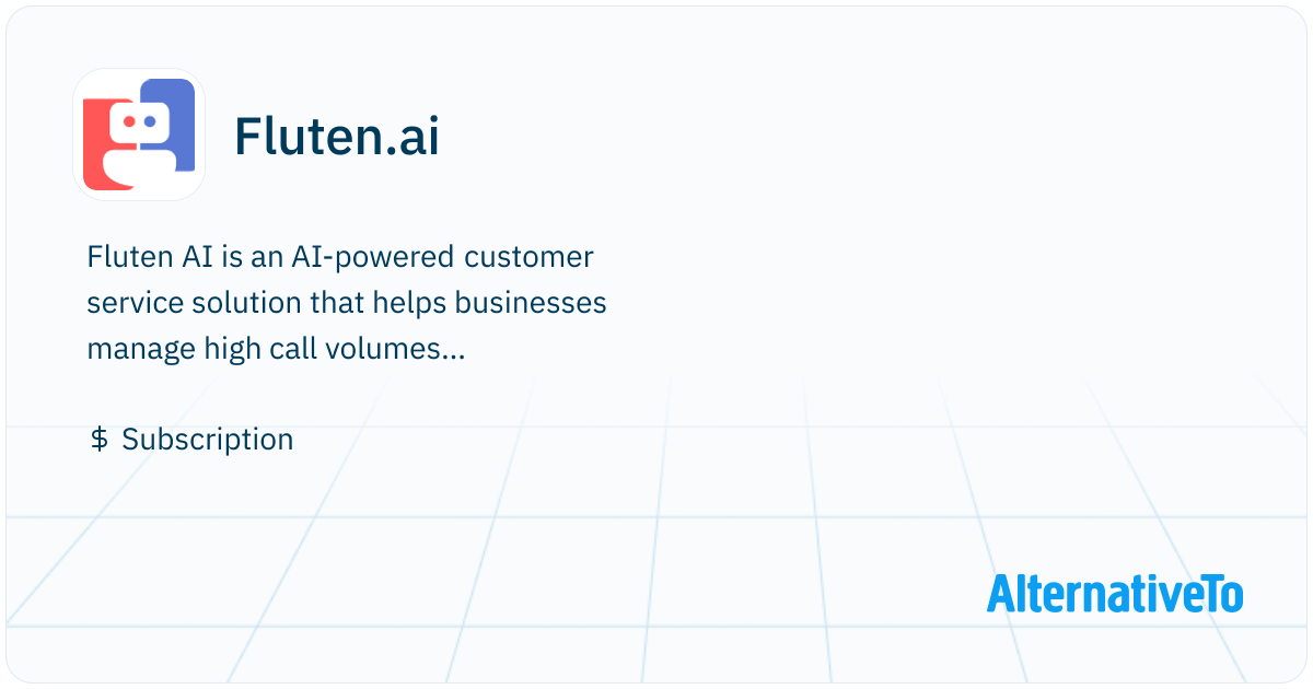 Fluten.ai: Fluten helps businesses to set up a customized AI assistant ...