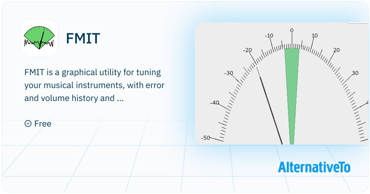Combuilder Fmit FMIT: Free Music Instrument Tuner (FMIT) | AlternativeTo