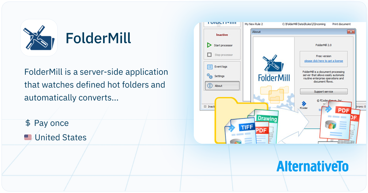 FolderMill: Watch folders and automatically print or convert incoming ...