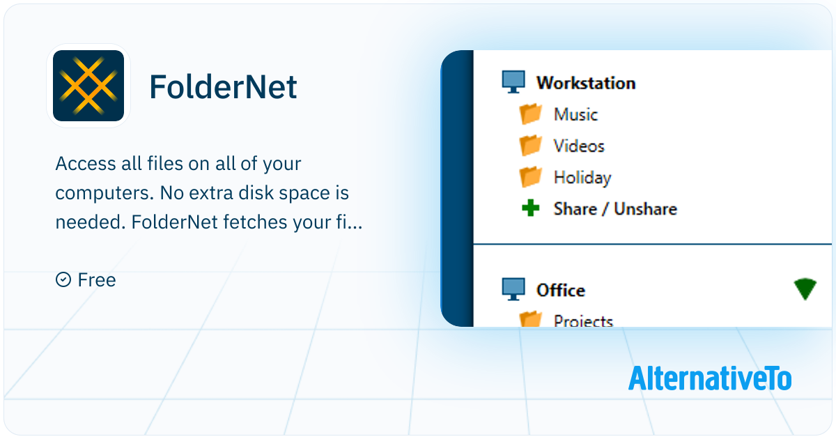 FolderNet: Simple network filesystem that maps folders from all your ...