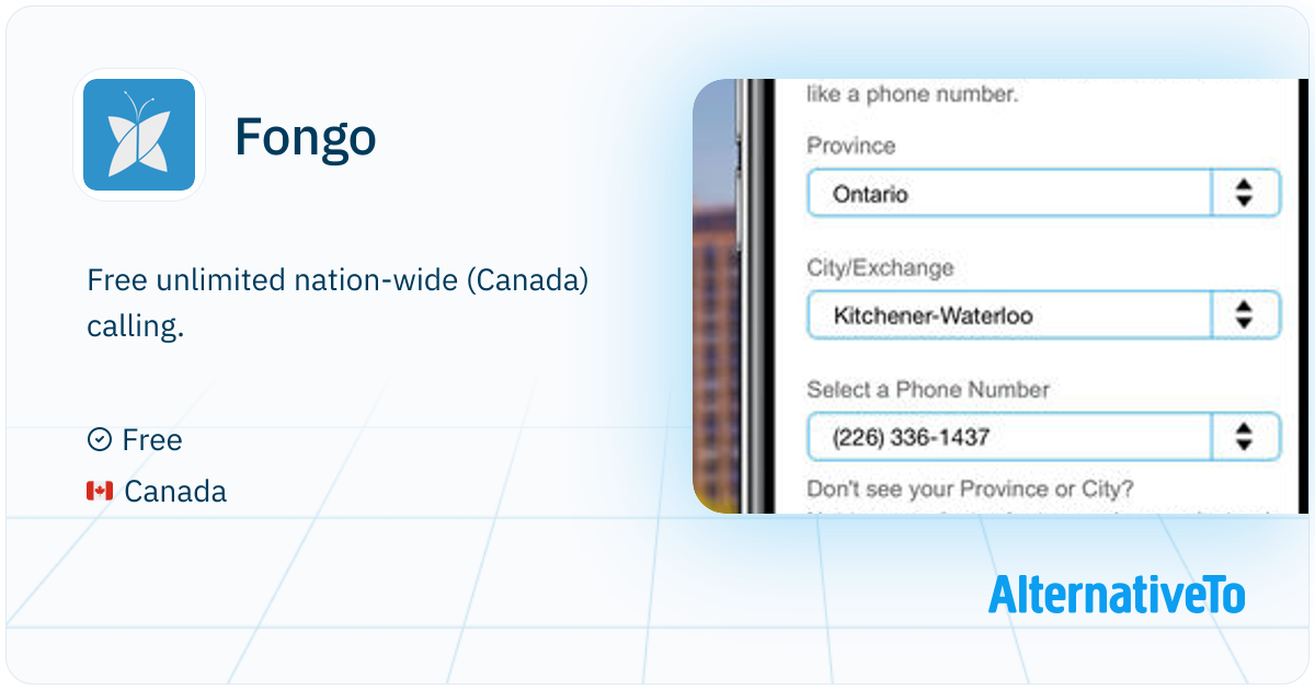 Fongo: Free VoIP app - free Canadian phone number | AlternativeTo