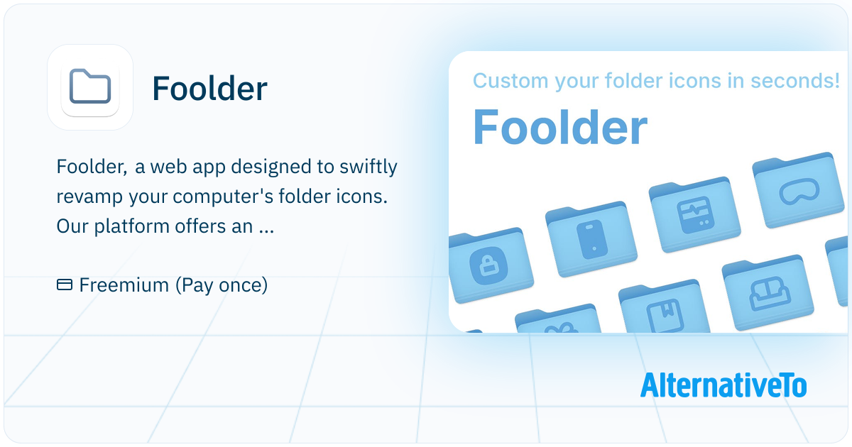 Floder Files Foolder: A web app designed to swiftly revamp your computer's folder ...