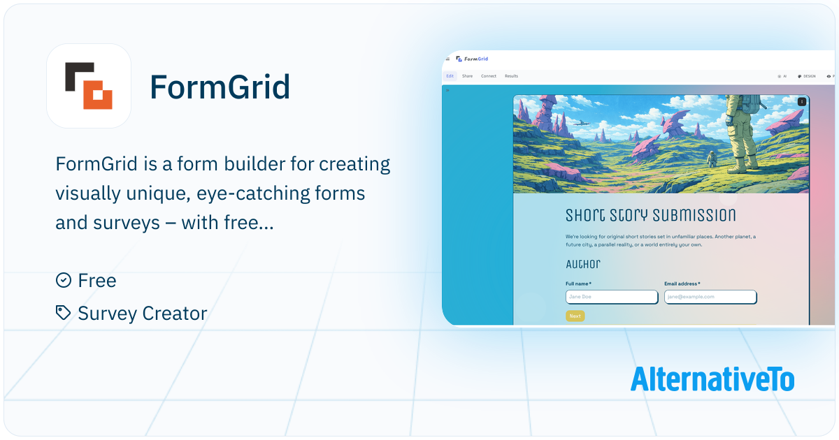 FormGrid: Form builder for creating visually unique forms and surveys ...