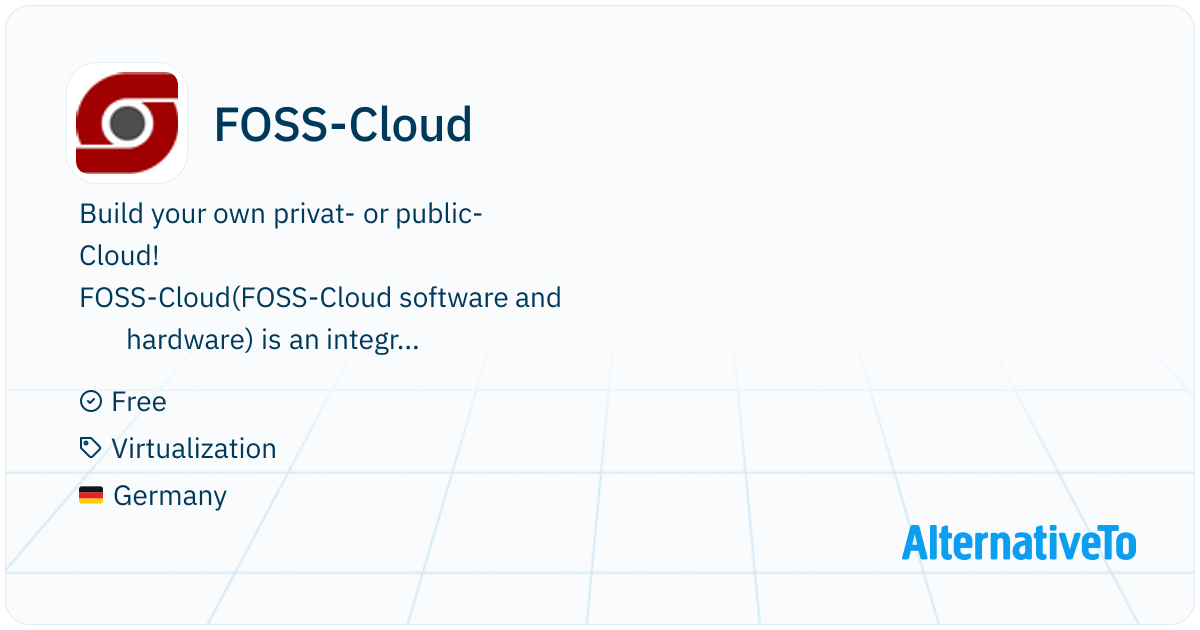 FOSS-Cloud: (FOSS-Cloud software and hardware) is an integrated and ...