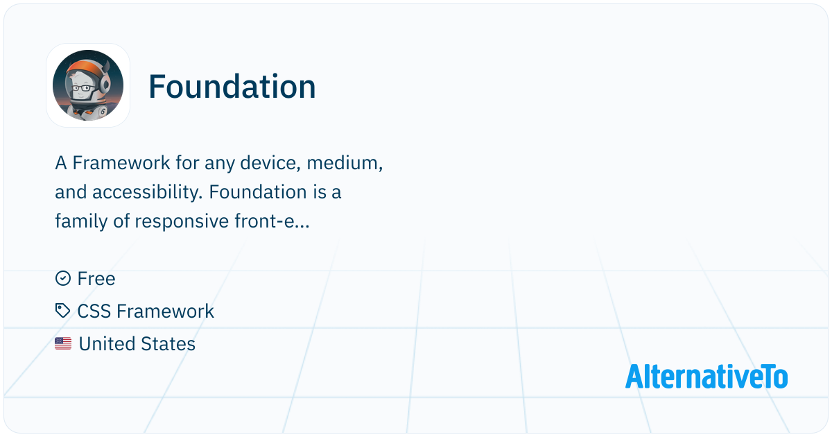 Foundation: Semantic, customizable, responsive framework | AlternativeTo