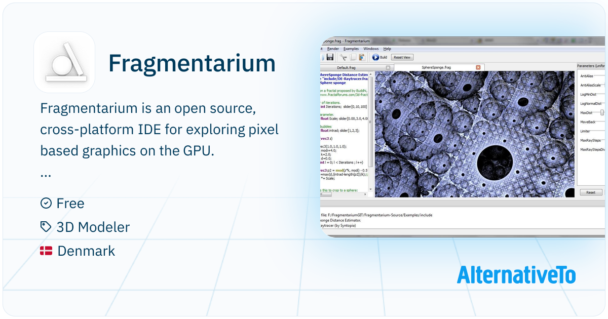 Fragmentarium: Open source, cross-platform | AlternativeTo