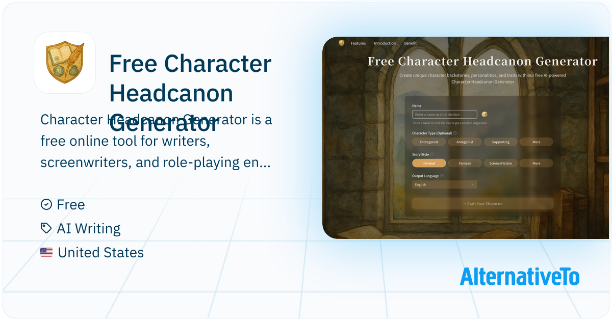 Free Character Headcanon Generator: Create compelling character ...
