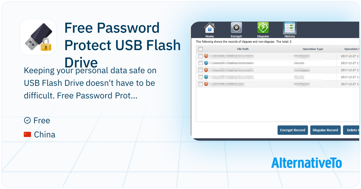 Usb Password Storage Free Password Protect USB Flash Drive: Password-Protect, Encrypt and ...