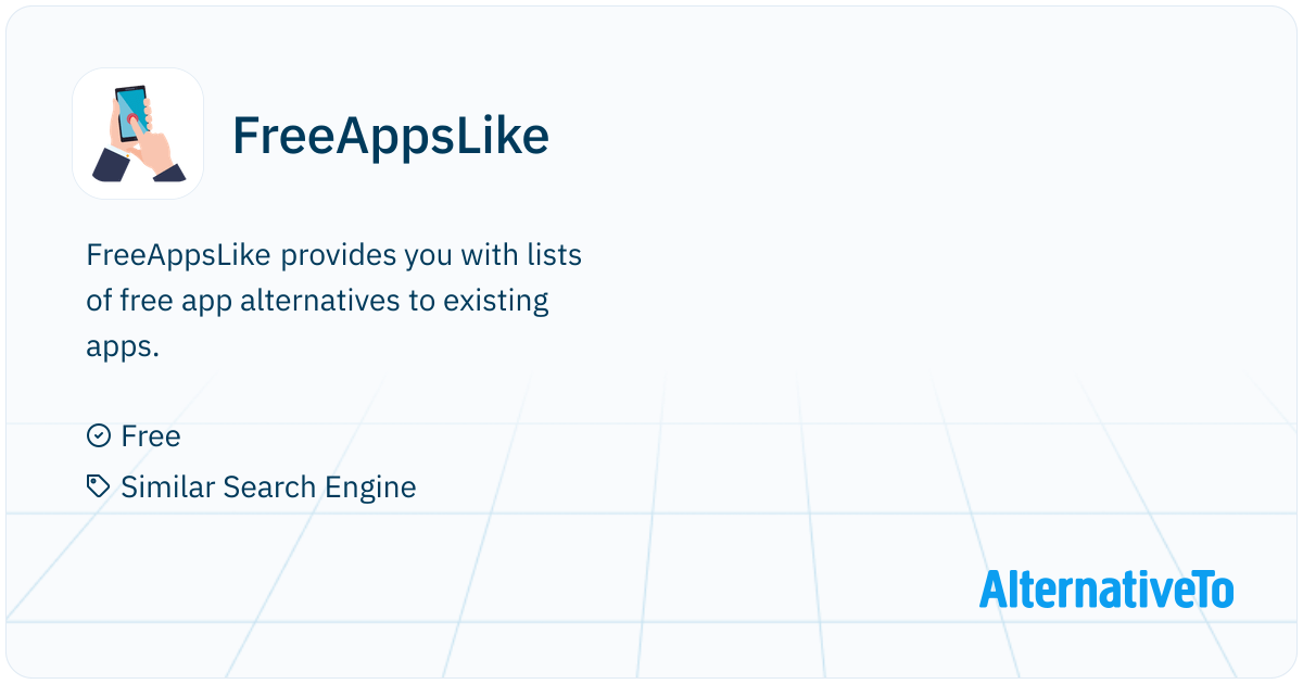 FreeAppsLike: Provides you with lists of free app alternatives to ...