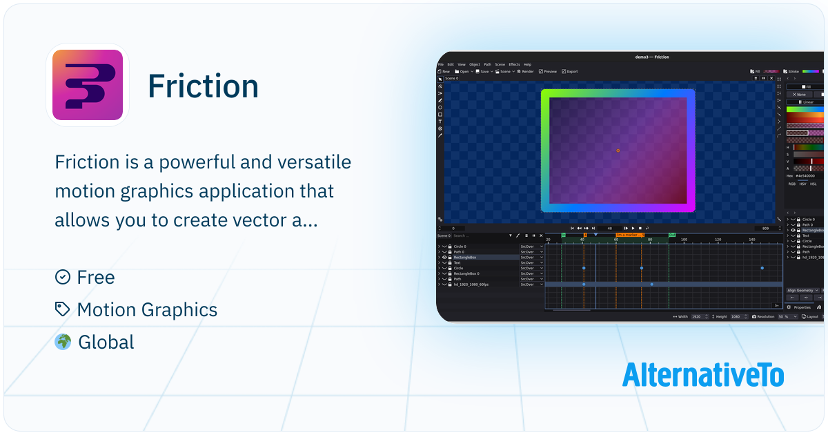 Friction Factor Animation Friction: Open-source, vector-based application designed for creating ...