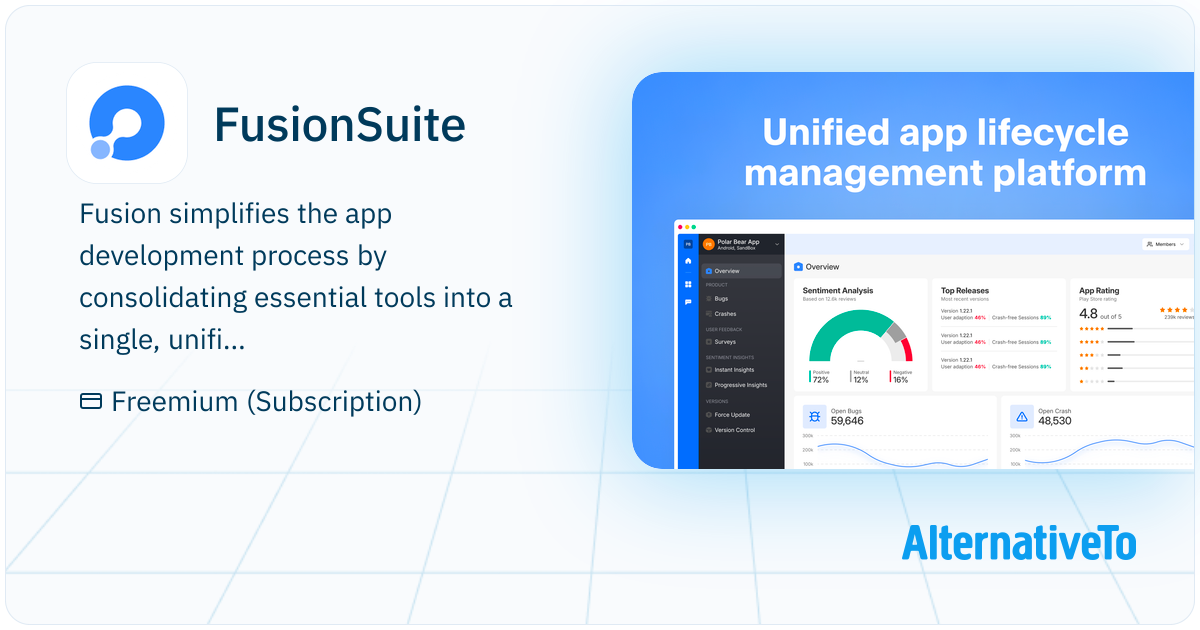 FusionSuite: Fusion simplifies the app development process by ...