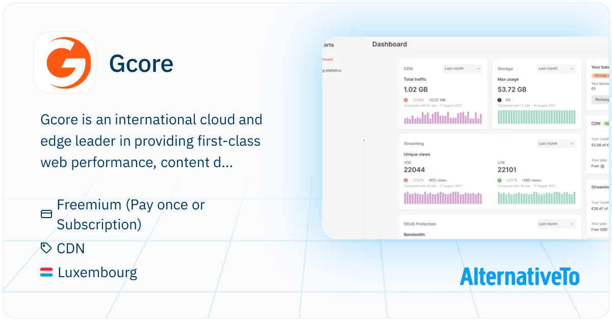 Gcore: Edge cloud infrastructure with low latency around the world ...