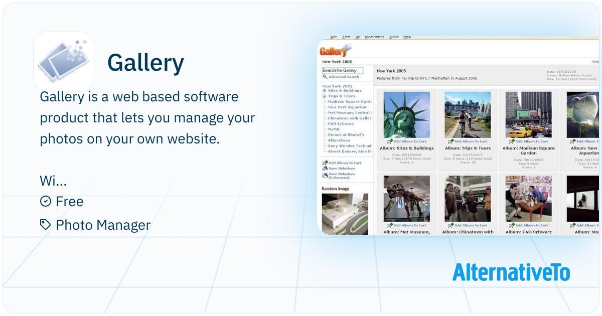 Gallery Software Programs Gallery: Web based software product that lets | AlternativeTo