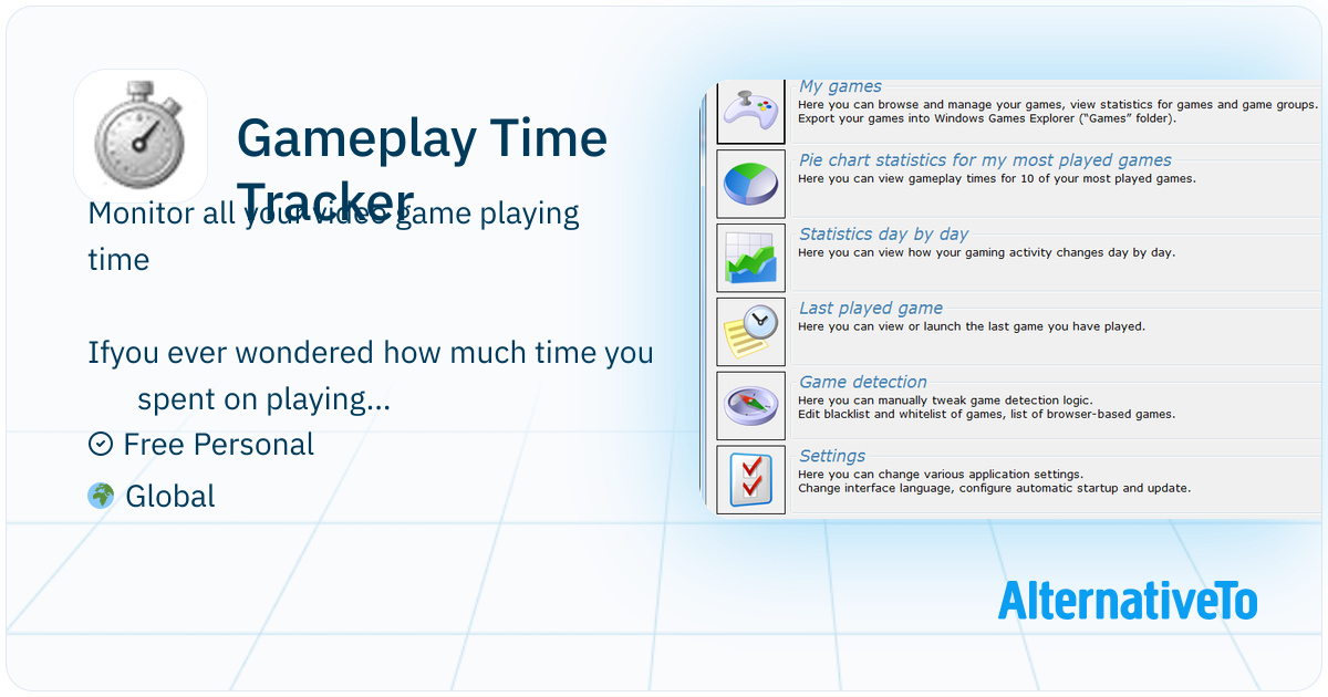 Gameplay Time Tracker: Monitor all your video game playing time ...