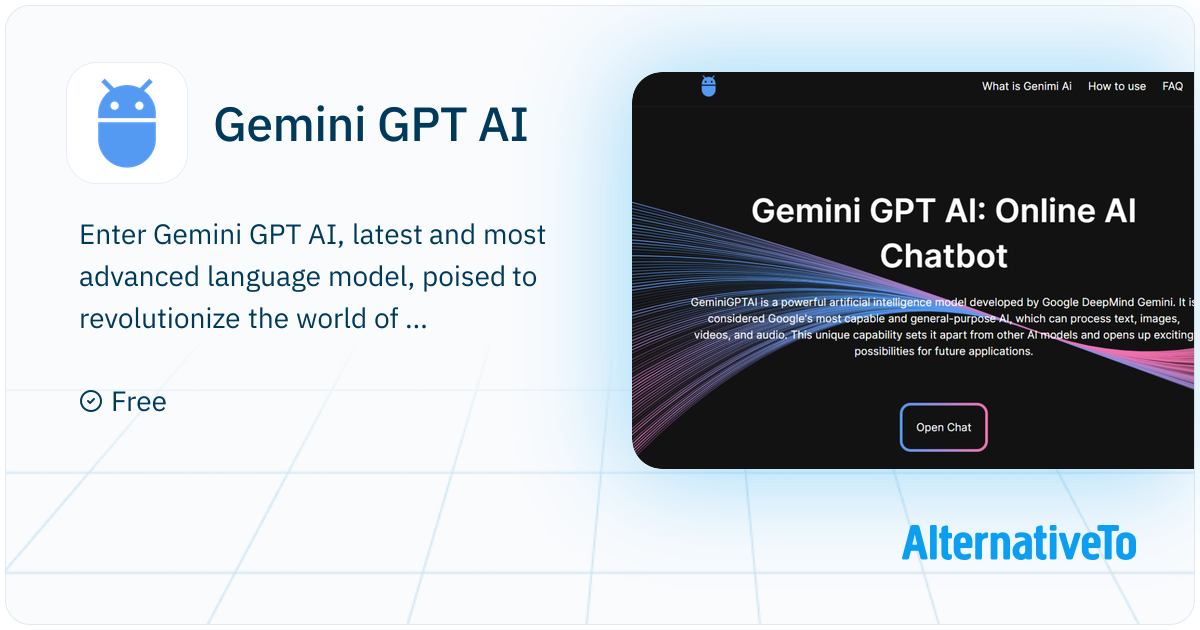 Gemini GPT AI: Powerful and versatile LLM offering unique capabilities ...