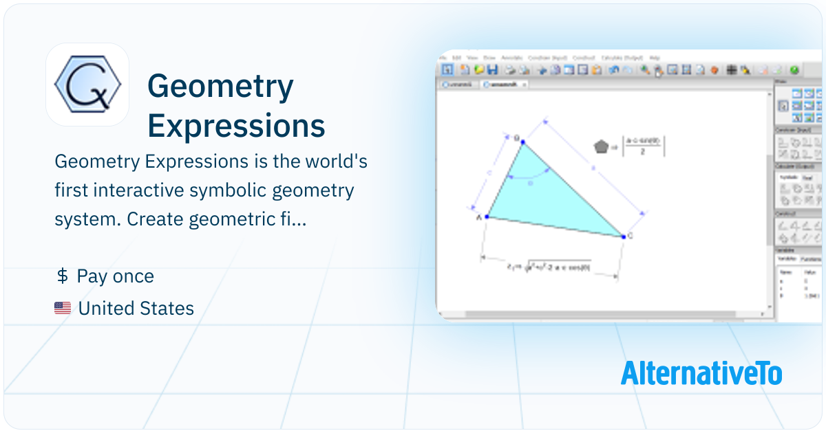 Geometry Expressions: The world's first interactive symbolic geometry ...