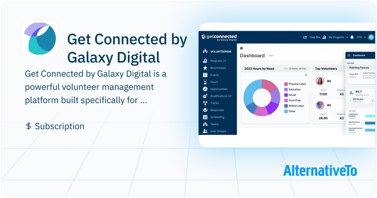 Get Connected by Galaxy Digital: Volunteer Management Software ...